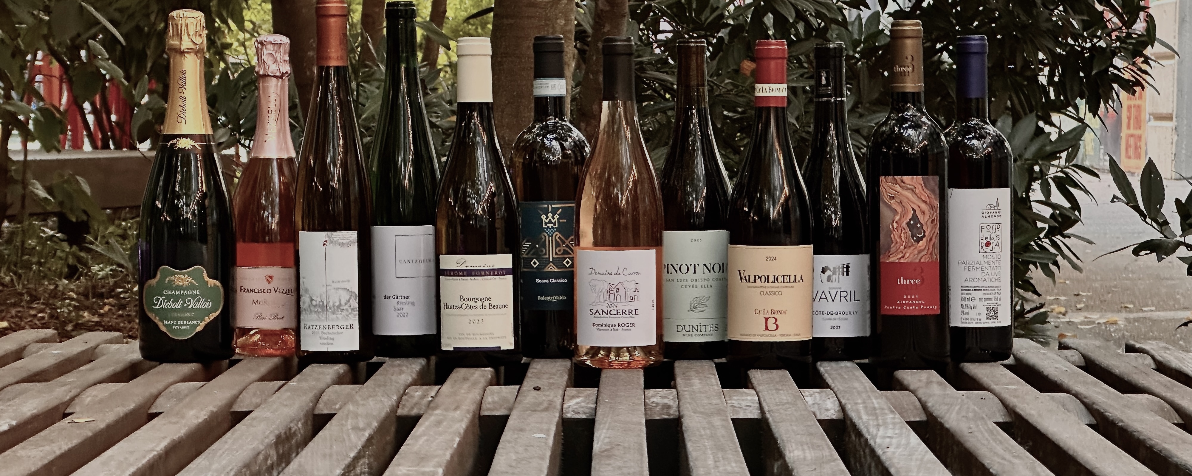 Image of holiday gift wine bottles