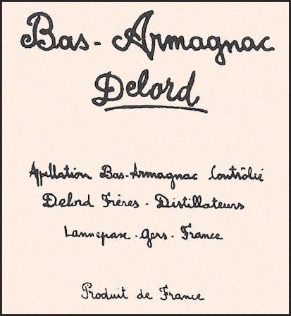 Bas Armagnac XO Armagnac Delord DE