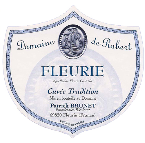 Fleurie Cuvée Tradition Domaine de Robert 2020 NY