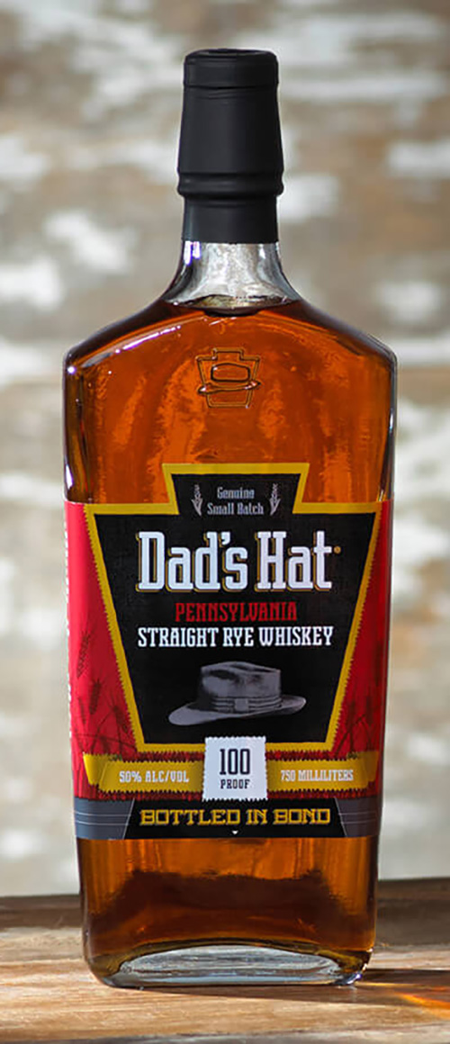 PA Bonded Rye Whiskey Dad’s Hat DE