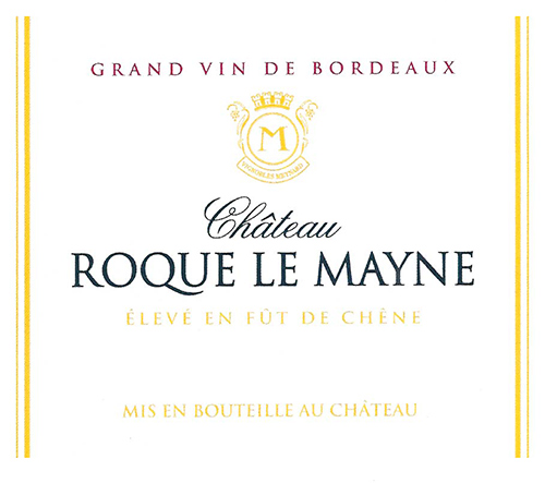 Castillon Côtes-de-Bordeaux Château Roque le Mayne 2019 NJ