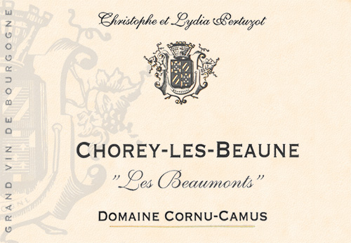 Chorey-les-Beaune Les Beaumonts Domaine Cornu-Camus 2020 NY
