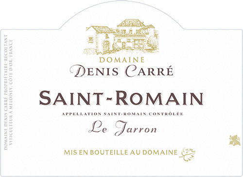 Saint-Romain Le Jarron Domaine Denis Carré 2018 NY
