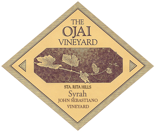 Sta. Rita Hills Syrah Sebastiano Ojai Vineyard 2019 DE