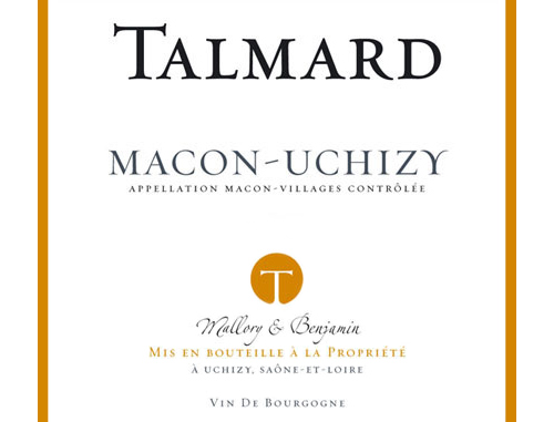 Mâcon-Uchizy  Cave Talmard 2022 NY