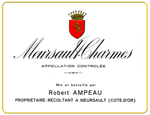 Meursault Premier Cru Charmes Domaine Ampeau 1994 NY