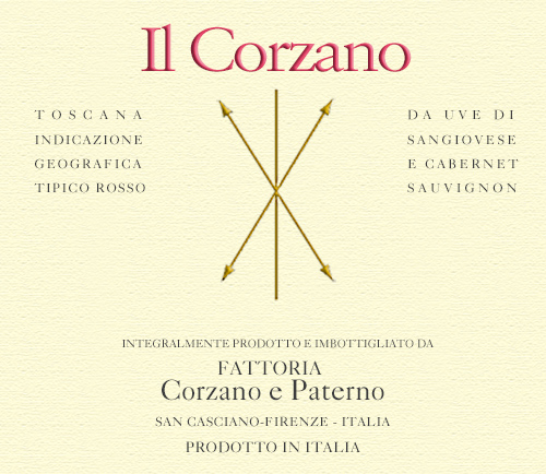 IGT Toscana Il Corzano Corzano e Paterno 2020 NY