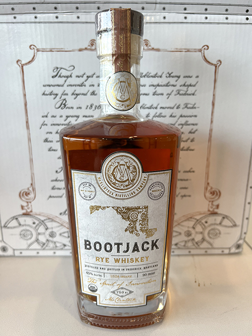 Bootjack Rye Whiskey McClintock Distilling Company DE