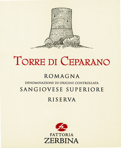 Romagna Torre di Ceparano Riserva Fattoria Zerbina 2018 DE