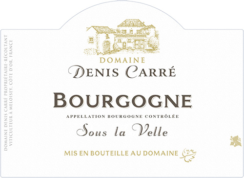 Bourgogne Blanc Sous la Velle Domaine Denis Carré 2021 DE