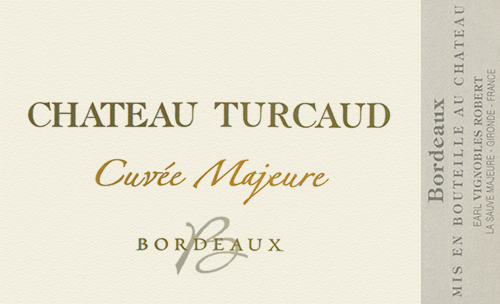 Bordeaux Cuvée Majeure Blanc Château Turcaud 2022 NJ