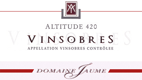 Vinsobres Altitude 420 Domaine Jaume 2021 NY