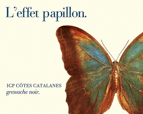 Côtes Catalanes L’effet Papillon Rosé M&S Gallet 2023 DE