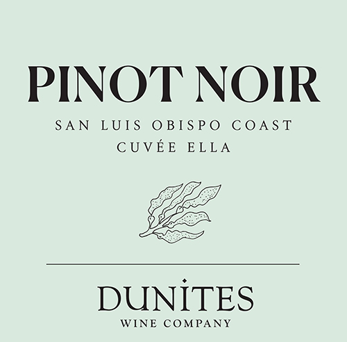 San Luis Obispo Coast Pinot Noir Cuvée Ella Dunites Wine Company 2023 DE