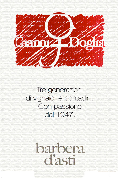 Barbera d’Asti  Gianni Doglia 2023 NJ