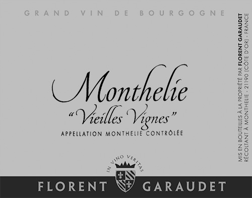 Monthélie Vieilles Vignes Domaine Florent Garaudet 2022 NJ