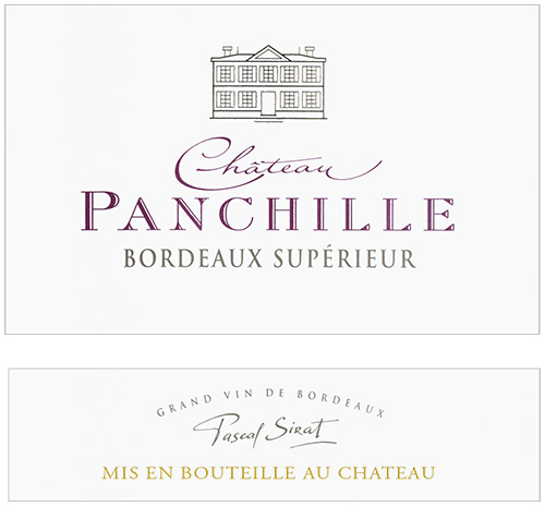 Bordeaux Supérieur Château Panchille 2020 NY