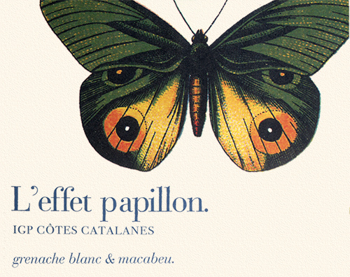 Côtes du Roussillon L’effet papillon Blanc M&S Gallet 2023 DE