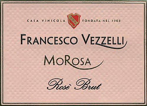 Lambrusco di Sorbara Rosé Brut MoRosa Francesco Vezzelli 2023 NJ