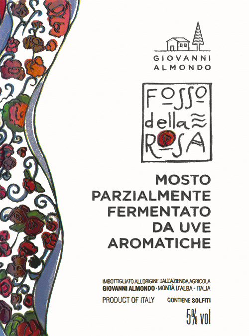 Roero Mosto Parzialmente Fosso Della Rosa Giovanni Almondo 2024 DE