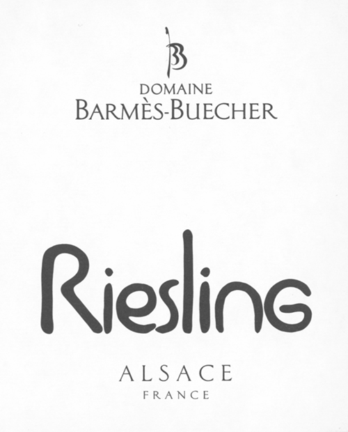 Alsace Riesling Domaine Barmès-Buecher 2023 DE