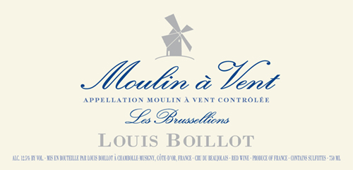 Moulin-à-Vent Les Brussellions Domaine Louis Boillot 2022 NJ
