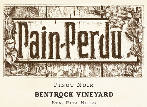 Sta. Rita Hills Pinot Noir Bentrock Vineyard Pain-Perdu 2023 NJ