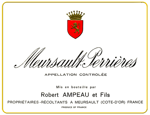 Meursault Premier Cru Perrières Domaine Ampeau 2004 NY