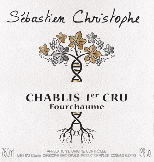 Chablis Premier Cru Fourchaume Domaine Sébastien Christophe 2023 NJ