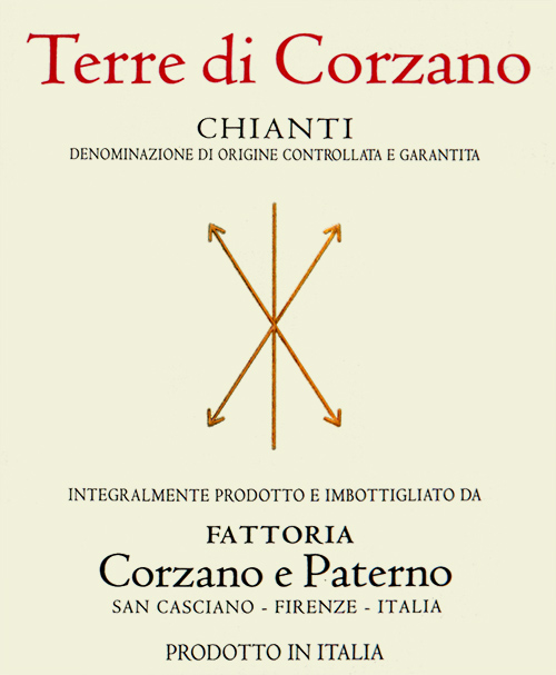 Chianti Colli Fiorentini Terre Di Corzano Corzano e Paterno 2023 DE