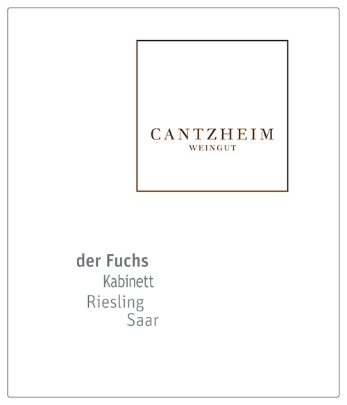 Saar Der Fuchs Kabinett Weingut Cantzheim 2023 DE
