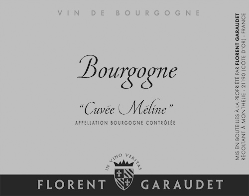 Bourgogne Blanc Cuvée Meline Domaine Florent Garaudet 2023 NJ