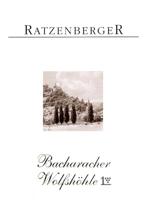Bacharacher Wolfshöhle Grosses Gewächs Weingut Ratzenberger 2020 DE
