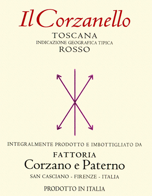 IGT Toscana Il Corzanello Rosso Corzano e Paterno 2024 NJ
