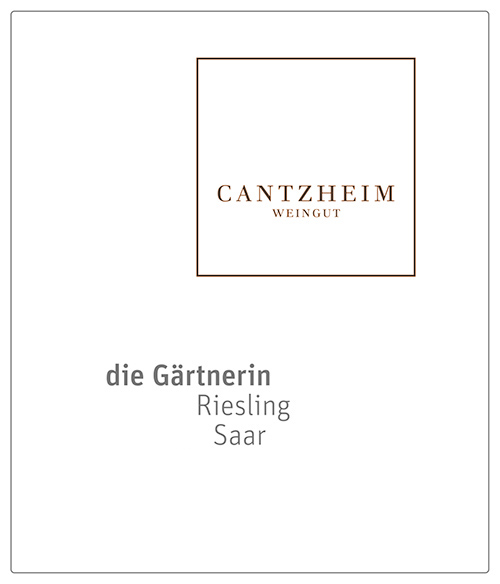 Saar Riesling Feinherb “die Gärtnerin” Weingut Cantzheim 2023 NJ