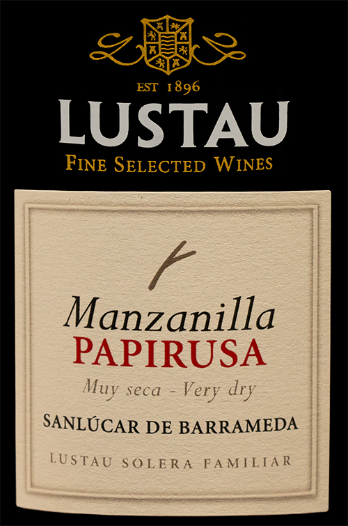 Jerez de la Frontera Manzanilla Papirusa Lustau NY
