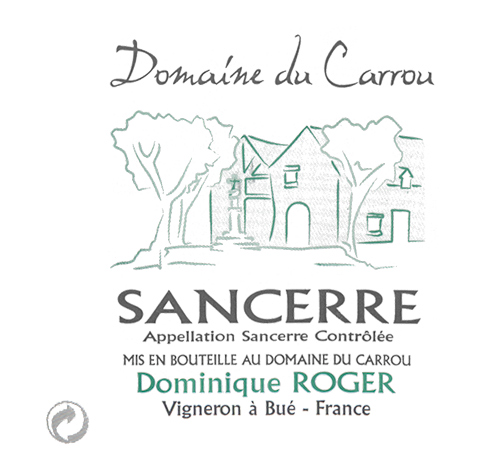 Wine Label for Sancerre Blanc Domaine du Carrou 2024