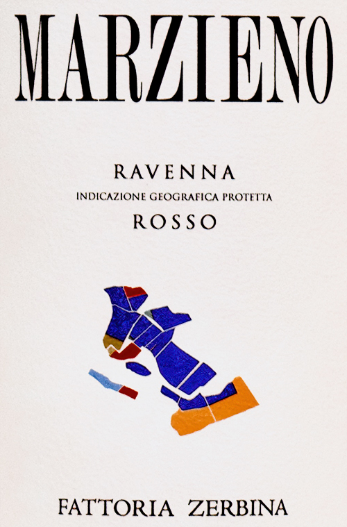 Ravenna Rosso IGP Marzieno Fattoria Zerbina 2009 NY