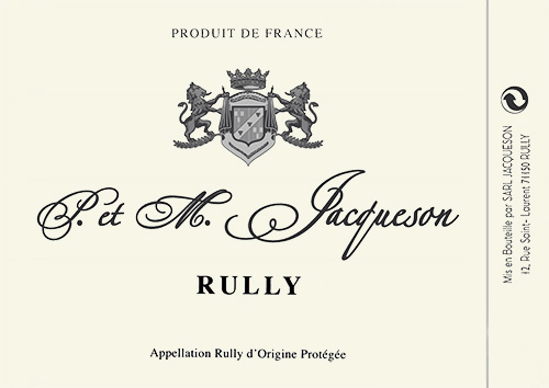 Rully Rouge Domaine P. et M. Jacqueson 2024 NY
