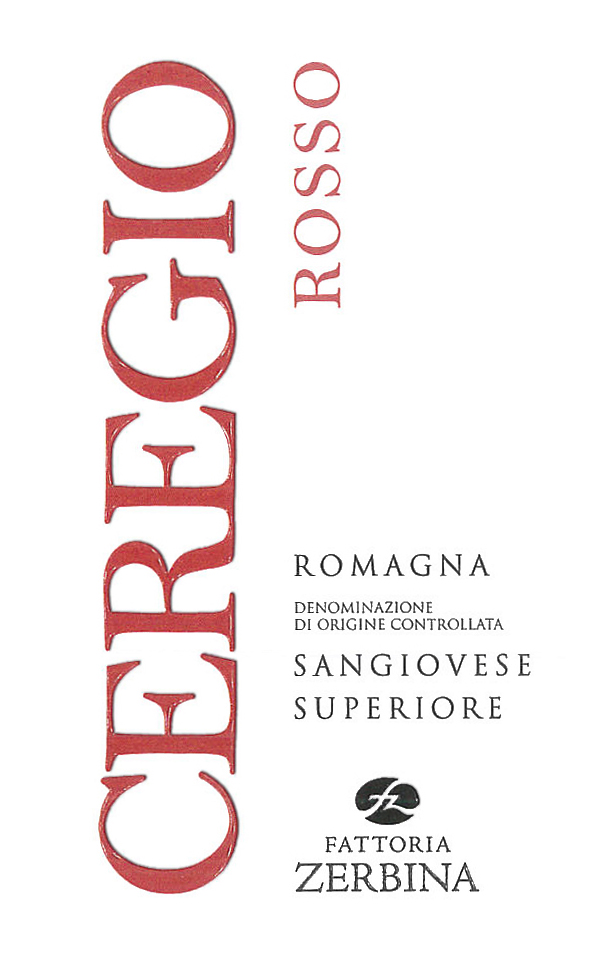 Romagna Sangiovese Superiore Ceregio Fattoria Zerbina 2024 NY