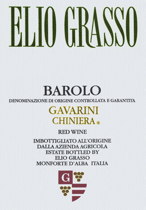 Barolo Gavarini Chiniera Elio Grasso 2022 DE