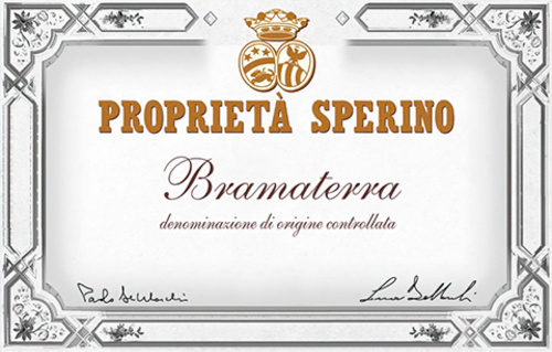 Wine Label for Bramaterra  Proprietà Sperino 2021