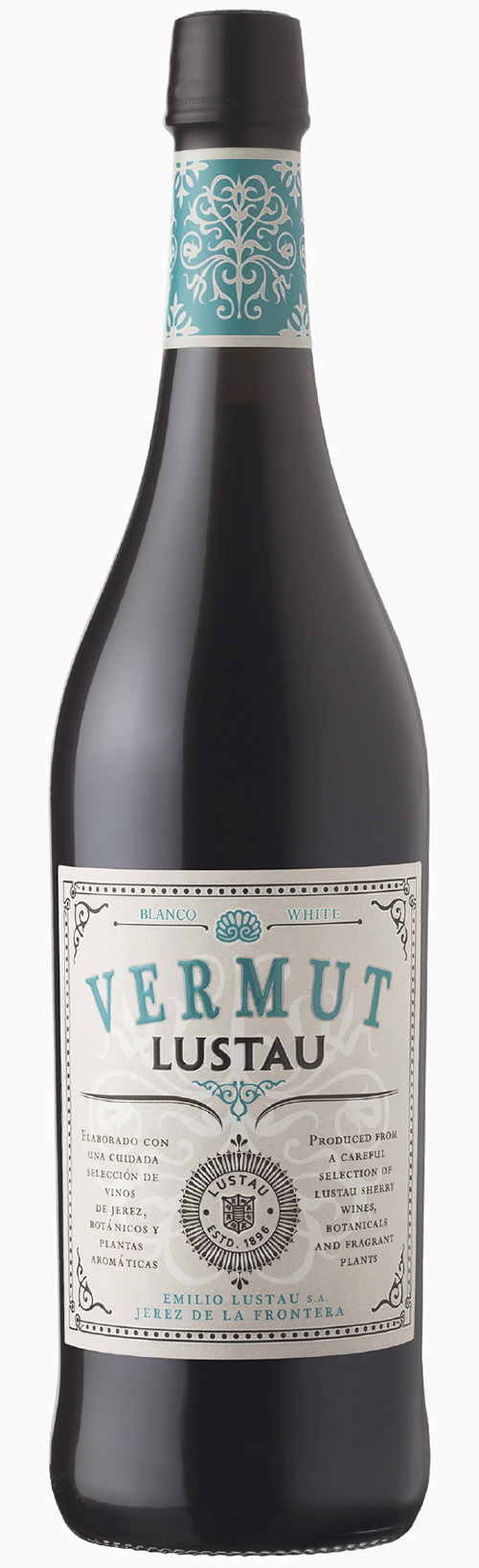 Wine Label for  Vermut Blanco Lustau 