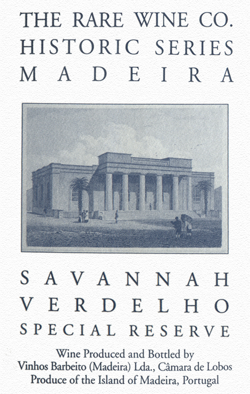 Madeira Savannah Verdelho Barbeito NY