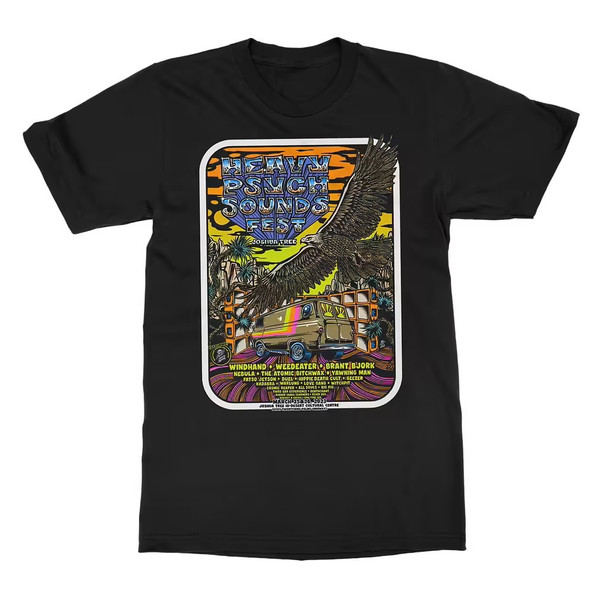 Heavy Psych Sounds Fest Joshua Tree Dirty Donny T-Shirt