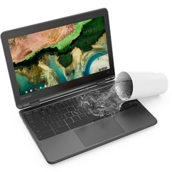 Lenovo 300e Chromebook 2nd Gen 81MB0004US 11.6" Touchscreen Chromebook - 1366 x 768 - Intel Celeron N4000 Dual-core (2 Core) 1.10 GHz - 4 GB Total RAM - 32 GB Flash Memory - Black