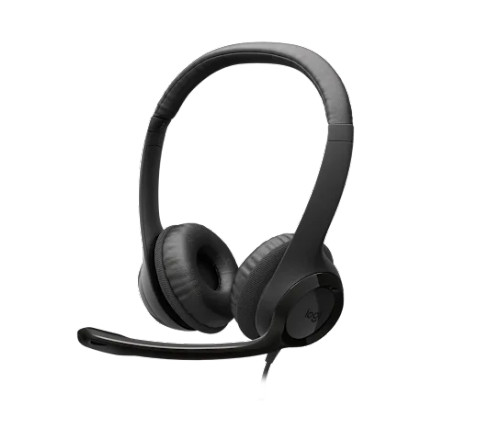 Black USB Computer Headset