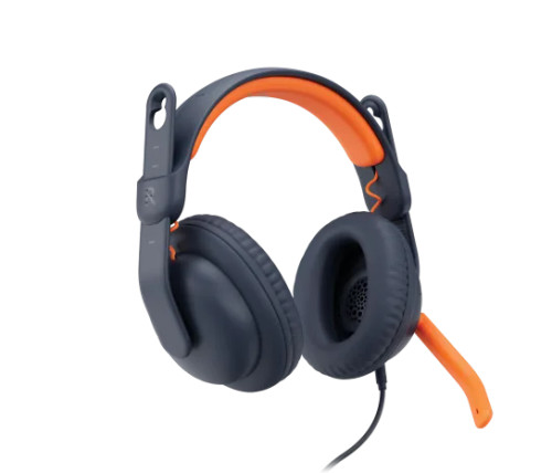 Orange - Logitech Zone Learn