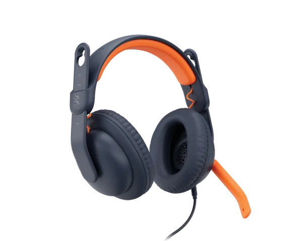 Orange - Logitech Zone Learn