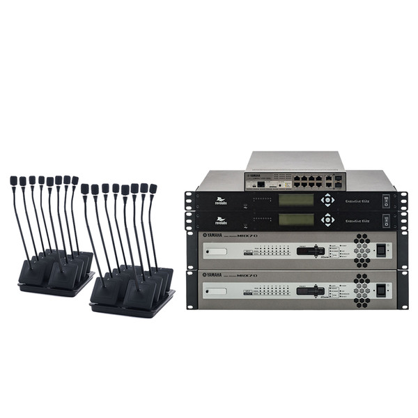 Yamaha-Conference Ensemble for Boardroom, no speakers, 16 microphones